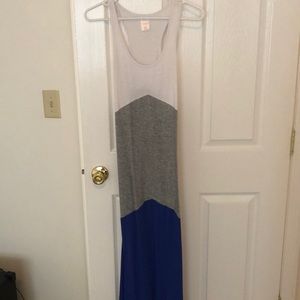 Multicolored maxi dress